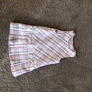 Pink plaid Janie and jack dress
